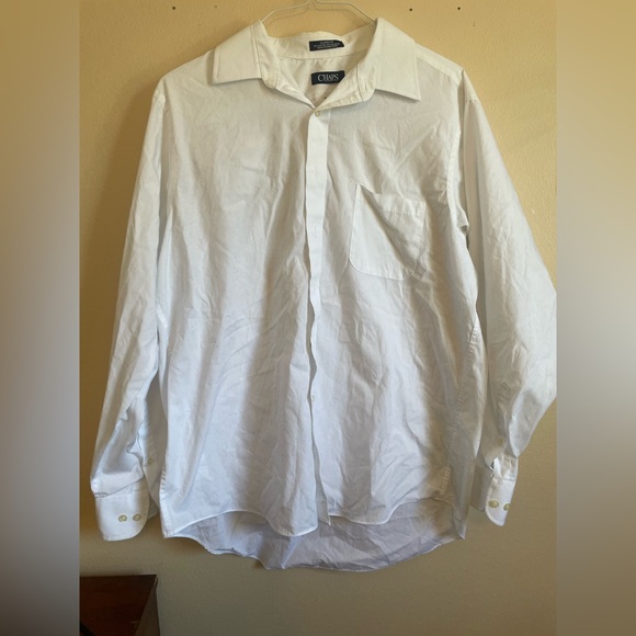 Chaps Men’s White Dress Shirt - Picture 1 of 4
